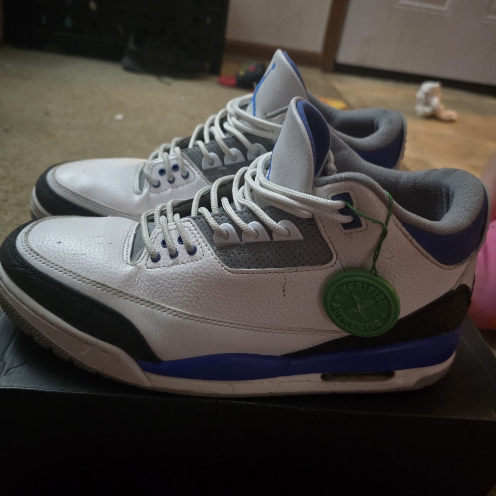 Air Jordan 3 Retro GS Racer Blue